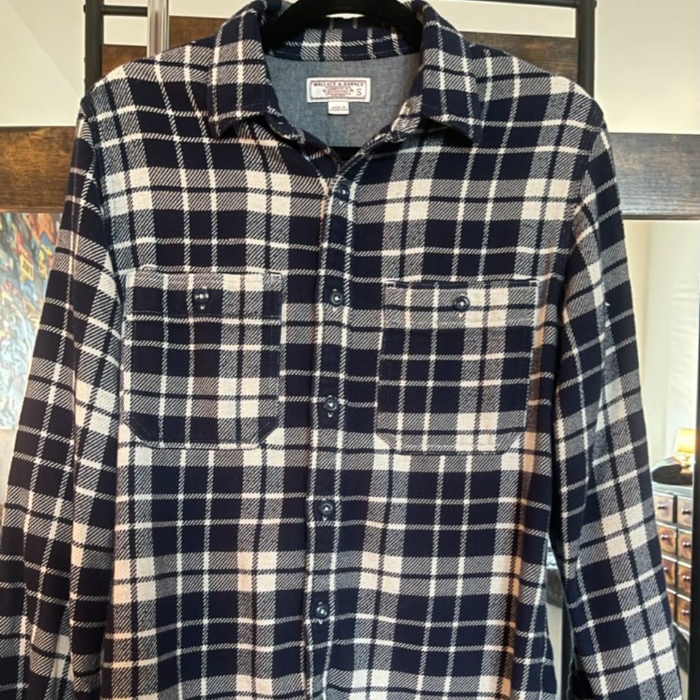 J.Crew - Wallace and Barnes Flannel